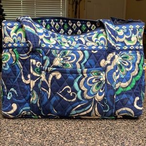 Retired Vera Bradley purse in Mediterranean blue.